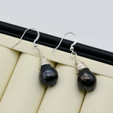 Baroque Pearl Drop Earrings Natural Jewelry