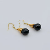 Baroque Pearl Drop Earrings Natural Jewelry