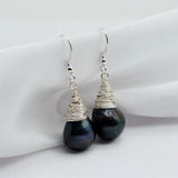 Baroque Pearl Drop Earrings Natural Jewelry