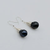 Baroque Pearl Drop Earrings Natural Jewelry