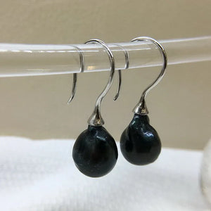 Freshwater Pearl Earrings 925 Silver Fish Hook Style