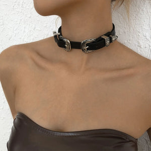 Punk Gothic Party Choker Necklace for Women