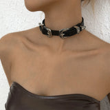 Punk Gothic Party Choker Necklace for Women