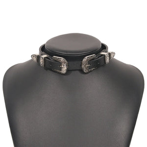 Punk Gothic Party Choker Necklace for Women