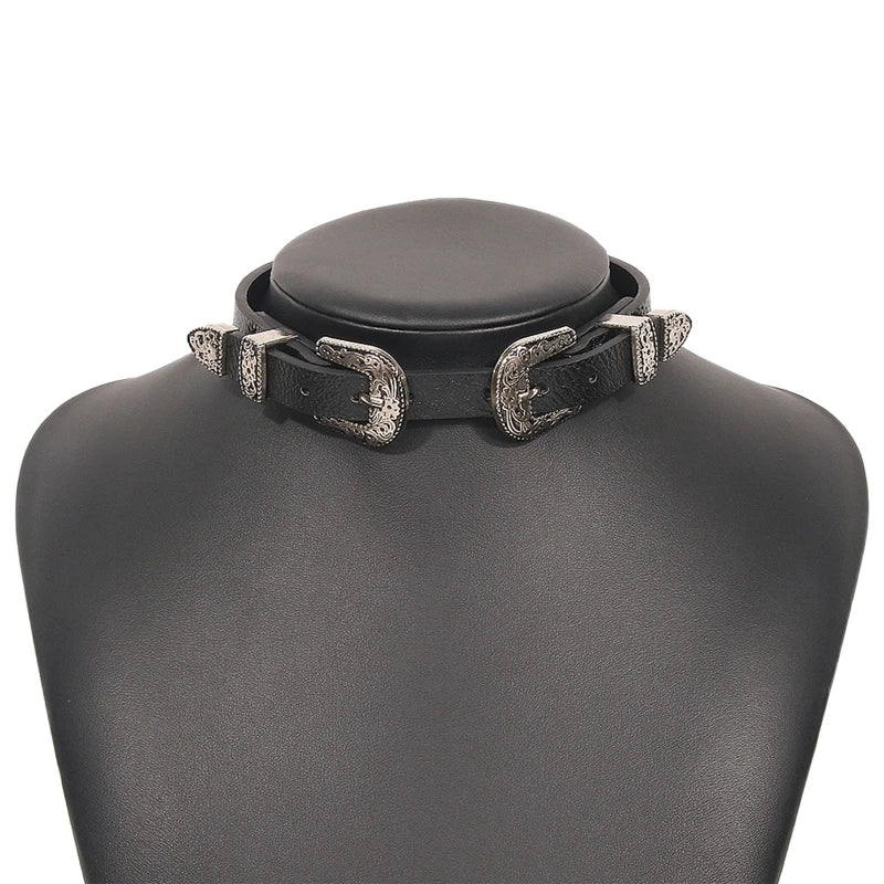 Punk Gothic Party Choker Necklace for Women