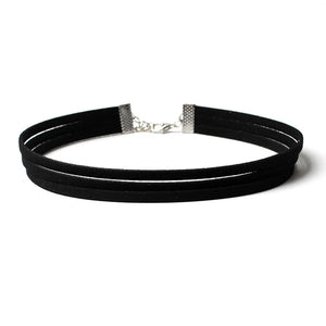 Punk Gothic Chokers Necklaces for Women Velvet Lace Collar Pendant Jewelry