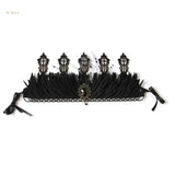 Queen Crown Goth Crown Witch Crown Headpiece Goth Headband Halloween