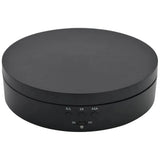 Rechargeable Turntable Display Stand, Rotating Speed/Angle Adjustable