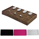 Flannel Jewelry Storage Tray Organizer