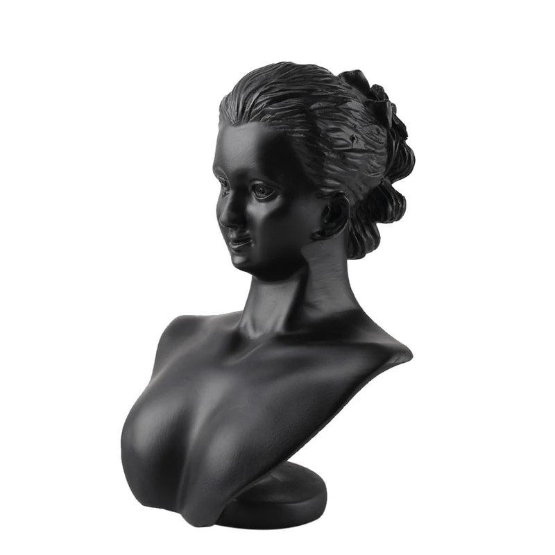 Resin Mannequin BUST Lady Jewelry Display