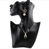 Resin Female Mannequin Necklace Pendant Bust Jewelry Display