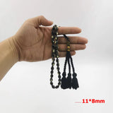 Resin Tasbih Muslim Prayer Beads with Tassel Islamic Rosary Kuwait Jewelry