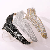 Retro Bridal Crown Headdress Wedding Princess Crown Golden Plated