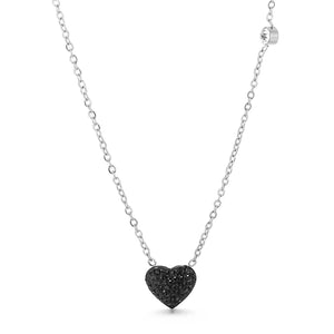 Rhinestone Heart Necklace Chokers Jewelry Gift