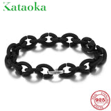 Rubber Bracelet Charm For Men Women Orange European Jewellery