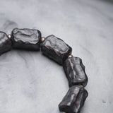 Rutilated Quartz Bracelet Dainty Crystals Ebony Health Unisex Jewelry