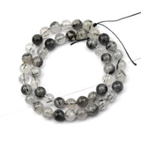 Rutilated Quartz Natural Stone Beads for Jewelry Making