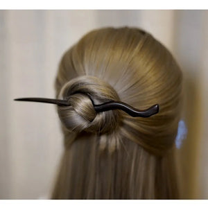 Sandalwood Chinese Hairpin Hanfu Cosplay Hair Forks