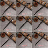 Sandalwood Chinese Hairpin Hanfu Cosplay Hair Forks