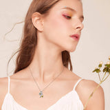 Sunflower Pendant Necklace for Women Bee Pendants Jewelry