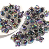 Plating Acrylic Beads for DIY Jewelry Making - Five-pointed Star Rabbit Beads