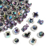 Plating Acrylic Beads for DIY Jewelry Making - Five-pointed Star Rabbit Beads