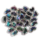 Plating Acrylic Beads for DIY Jewelry Making - Five-pointed Star Rabbit Beads