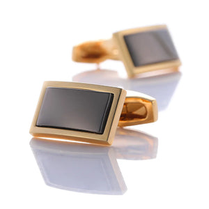 Mens Metal Copper Cufflinks Business Wedding Groom Favors