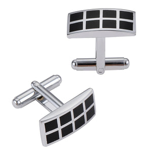 Small Square Classic Cufflinks, High end French Cufflinks