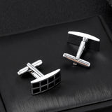 Small Square Classic Cufflinks, High end French Cufflinks
