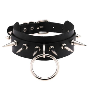 Spike Choker Goth Punk Harajuku Collar Belt Necklace