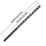 Spike Choker Necklace Rivet Stud Punk Rock Faux Leather Goth Collar