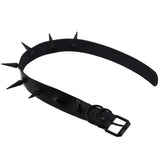 Spiked Choker Collar Vegan Leather witch jewelry
