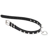 Spiked Choker Necklace Harajuku Goth Punk Leather Heart Chocker