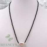 Spinel Baroque Pearl Pendant Necklace 18 Inches Wedding Gift DIY