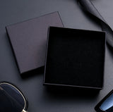 Sponge Box Stainless Steel Necklace Gift Set