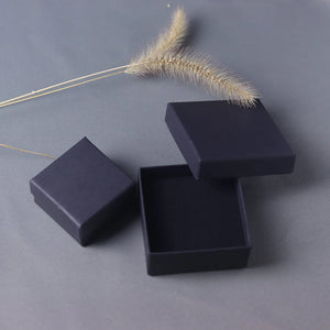 Sponge Box Stainless Steel Necklace Gift Set