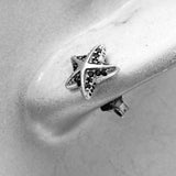Starfish Earrings 925 Sterling Silver Stud Earrings for Women
