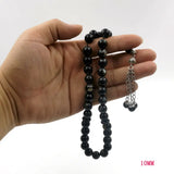Stone Inlaid Shell Muslim Tasbih Islam Misbaha Bulk Sabh Rosary