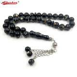 Stone Inlaid Shell Muslim Tasbih Islam Misbaha Bulk Sabh Rosary