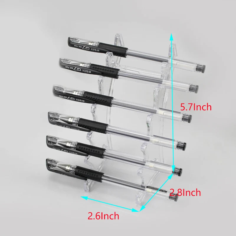 Plastic Brush Pen Organizer Stand