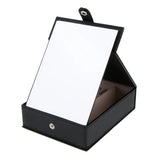 Travel Makeup Mirror Portable Box Cases Cosmetic Mirror with Stand