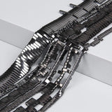 Flat Hematite Beads Spacer for Jewelry Making