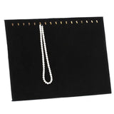 Velvet Necklace Display Organizer Tray