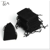 10Pcs Velvet Bag Drawstring Pouch Gift Jewelry Display Bags