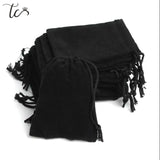 10Pcs Velvet Bag Drawstring Pouch Gift Jewelry Display Bags