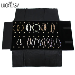 Velvet Bracelet Jewelry Display Chain Organizer Storage Bag