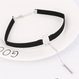 Velvet Choker Necklace - Classy Leather Chokers