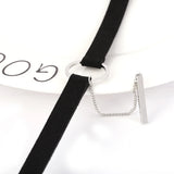 Velvet Choker Necklace - Classy Leather Chokers