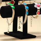 Velvet Bracelet Watch T-Bar Rack Jewelry Organizer Display